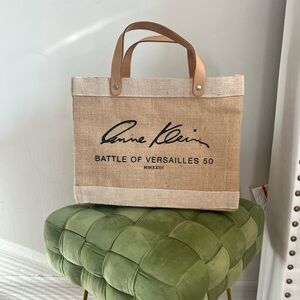 Anne Klein Tan and Brown Tote Bag